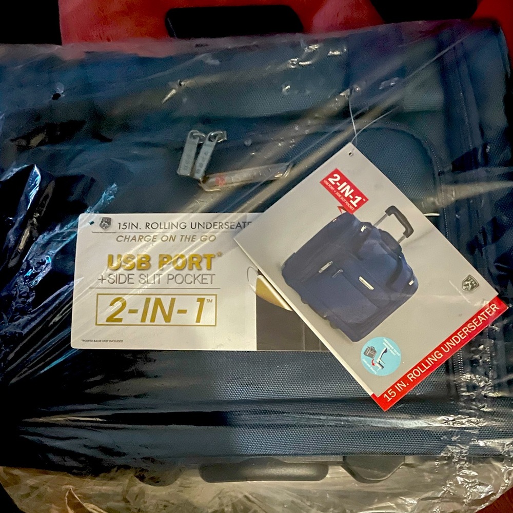 2 in 1 carry on never used